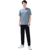 Anta Running Series Solid Color Logo Round Neck Short Sleeve T-Shirt Men Tops Black 152325114-4