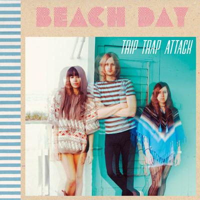 

CD BEACH DAY - TRIP TRAP ATTACK FCRD051 Fastcut Records 2013 Japan ObiRock Used