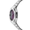 D1 Milano Ultra Thin Solar Sync Authorized Women's Watch, UTBL36, 30mm, Violet/Silver, UV-Inspired Color-Changing Watch. Distributor.