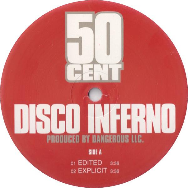 

12inch Record 50 CENT Disco Inferno INTR113211B000 Interscope 2004 US Rap HipHopRB Used