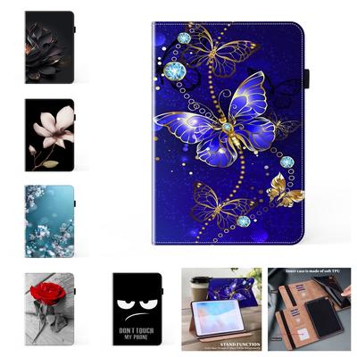 Für Samsung Galaxy Tab S7, S8, S9, Tab A7, Tab S7 FE, Tab S6 Lite, Tab S2, Tab A 8.0, S5e, Tab A 10.1...Premium Luxus Leder Gemälde Muster Tablets Hülle