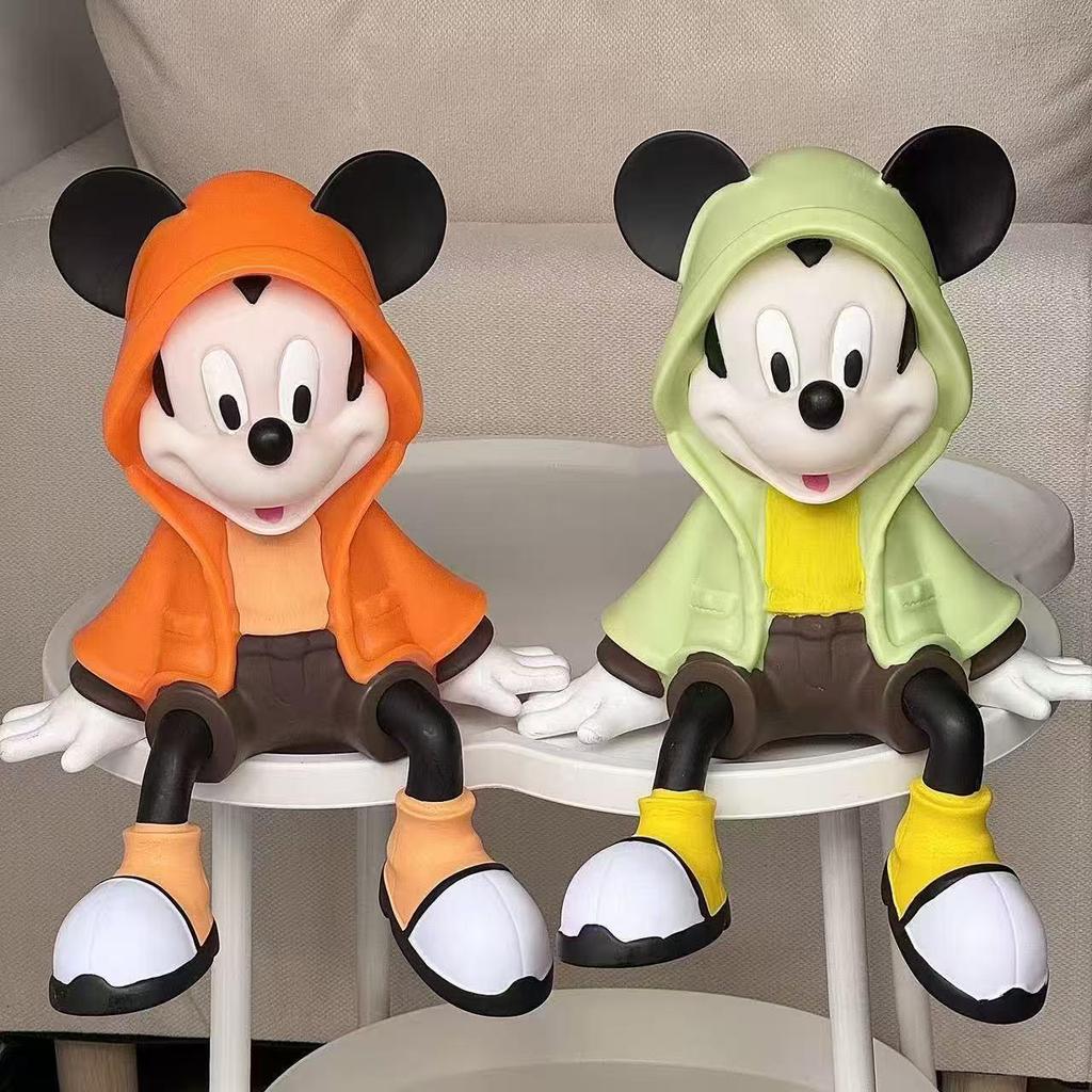 Cape Adventure Mickey Mouse Sitting Figurine for Living Room TV Cabinet