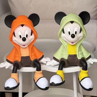 Abenteuer-Cape Mickey Maus Sitzende Figur für Wohnzimmer TV-Schrank