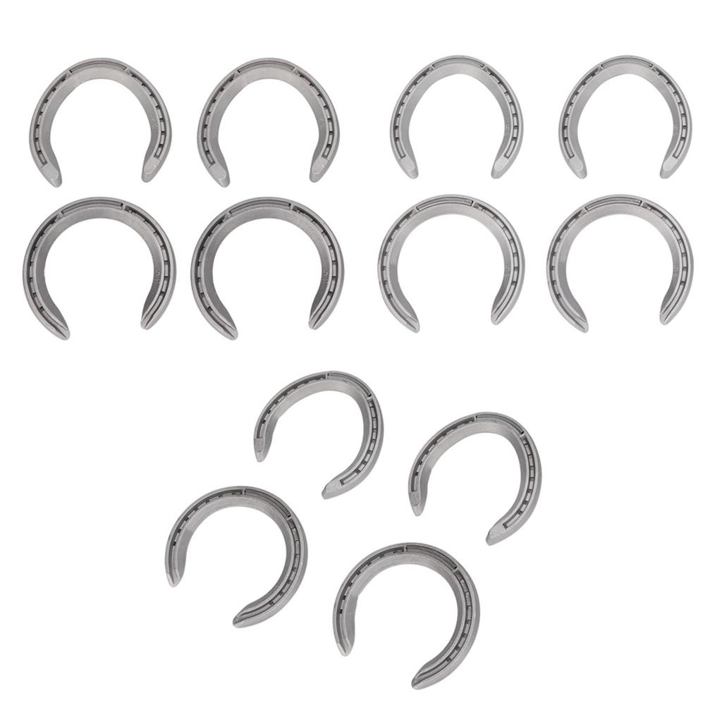 4Pcs Type 4 /Type 5 /Type 6 Aluminium Alloy Horseshoe Kit Horse Riding Tool Equipment Accessories For horseshoe palms