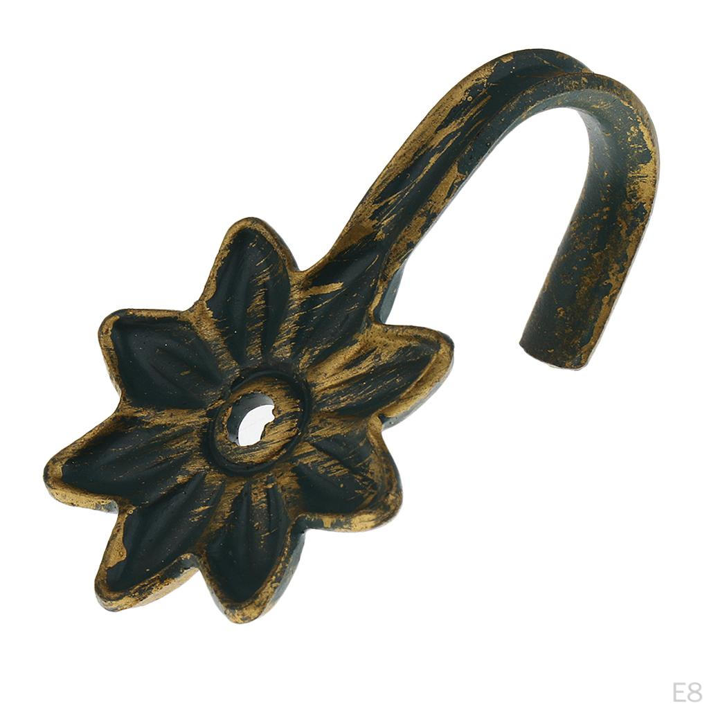 2 Pieces Sliding Hooks For Curtains Alzapaños Decorative Collection Bedroom Retention Elegant