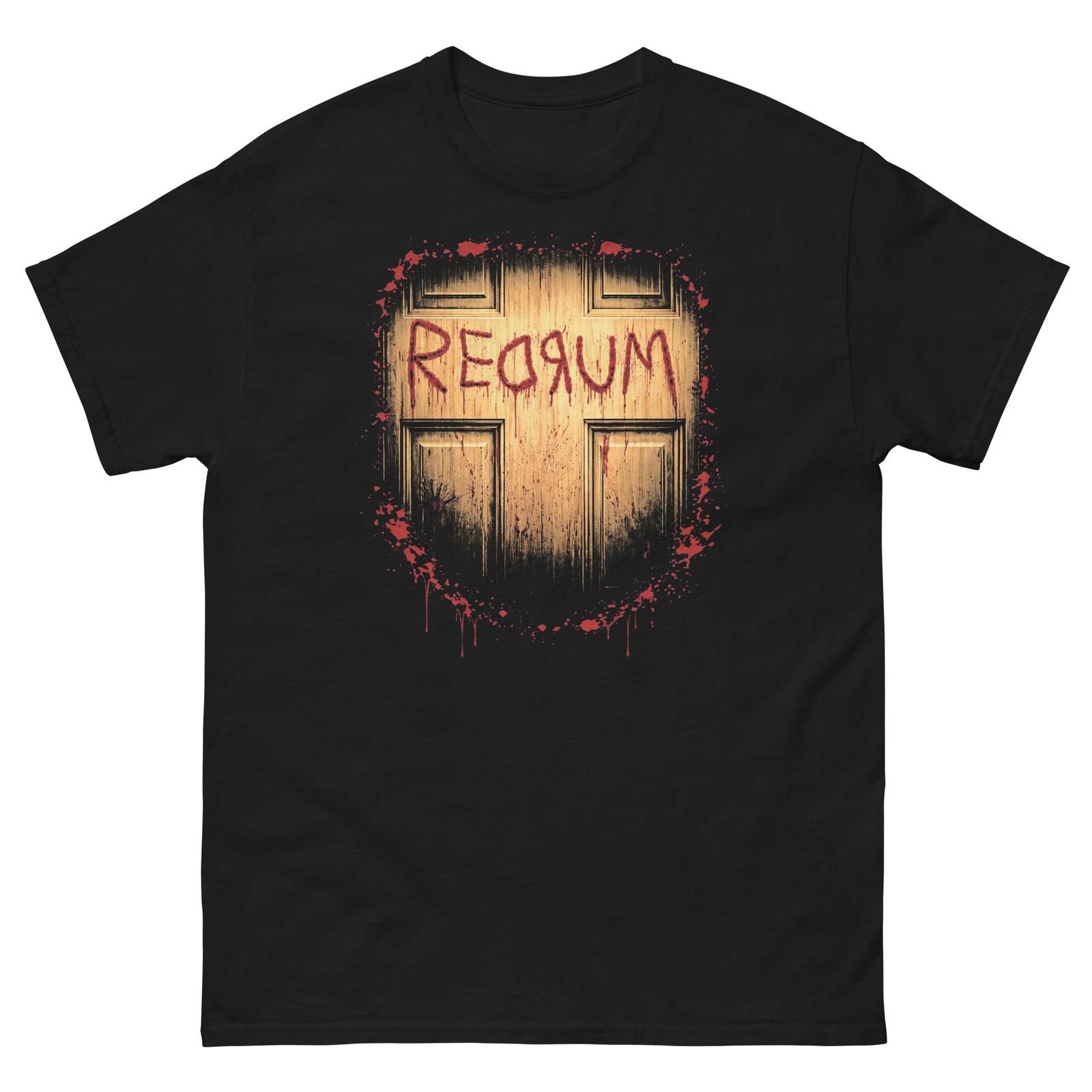 

Redrum Red Rum Graphic 100% Cotton T-shirt Mens Tees Top Kubrick Graphic Unisex classic tee XL