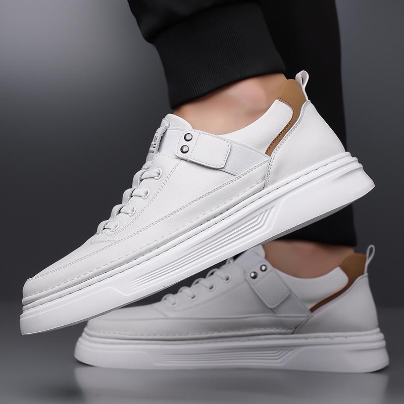 Fashion Italian Style Men Sneakers Breathable Men's Outdoor Fashion Shoes High-quality Men's Leather Casual Shoes Versatile Oxford Shoes