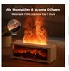 Air Humidifier Essential Oils Humidifiers Home Aroma Humidifier Flame Automatic Fragrance Diffuser With LED Light Remote Control
