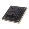 Retro Design Vintage Brass Switch Retro Light Switch Self-Locking Mechanism