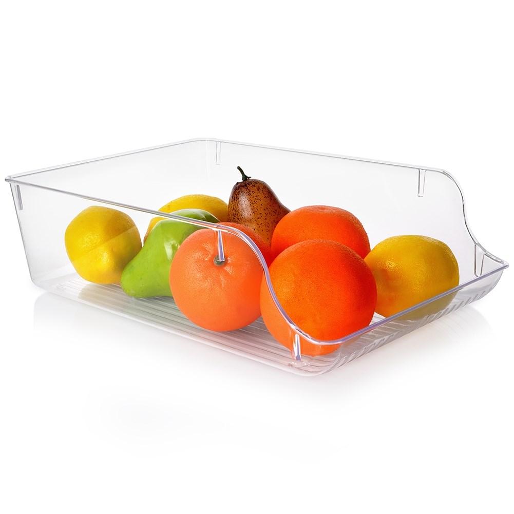 Organizer do lodówki pojemnik na produkty spożywcze 35x22.5x10cm EXCELLENT HOUSEWARE 259380