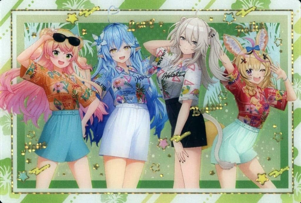 

Hololive Production Wafers SUPER EXPO 2024 generation Momosuzu Omaru Candy toys are not -Hololive vol.1- [5th (Yukihana Lamy, Nene, Shishirobotan,