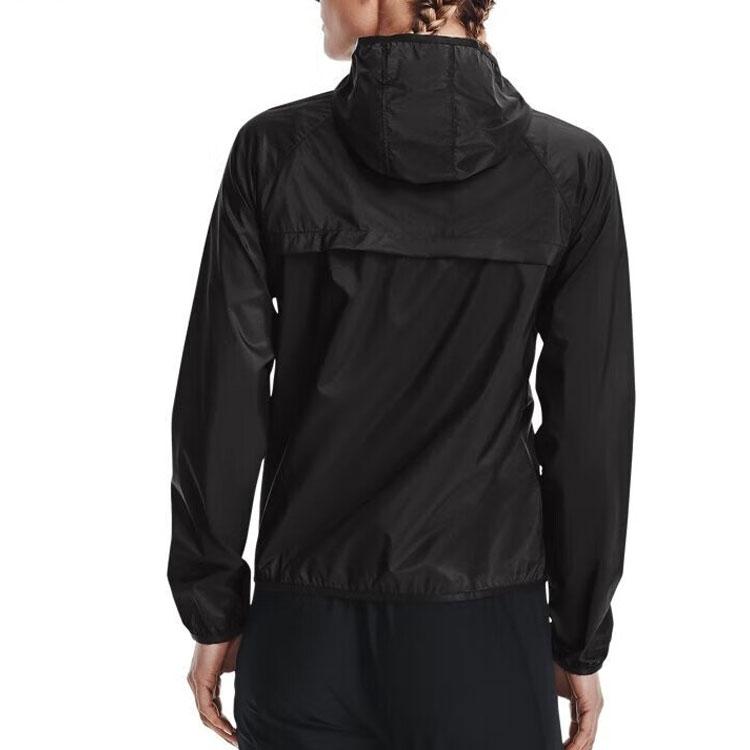 Under Armour Qualifier Zip Hoodie Women Black 1326558-010
