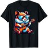 Hamster Playing Guitar Wearing Sunglasses T-Shirt