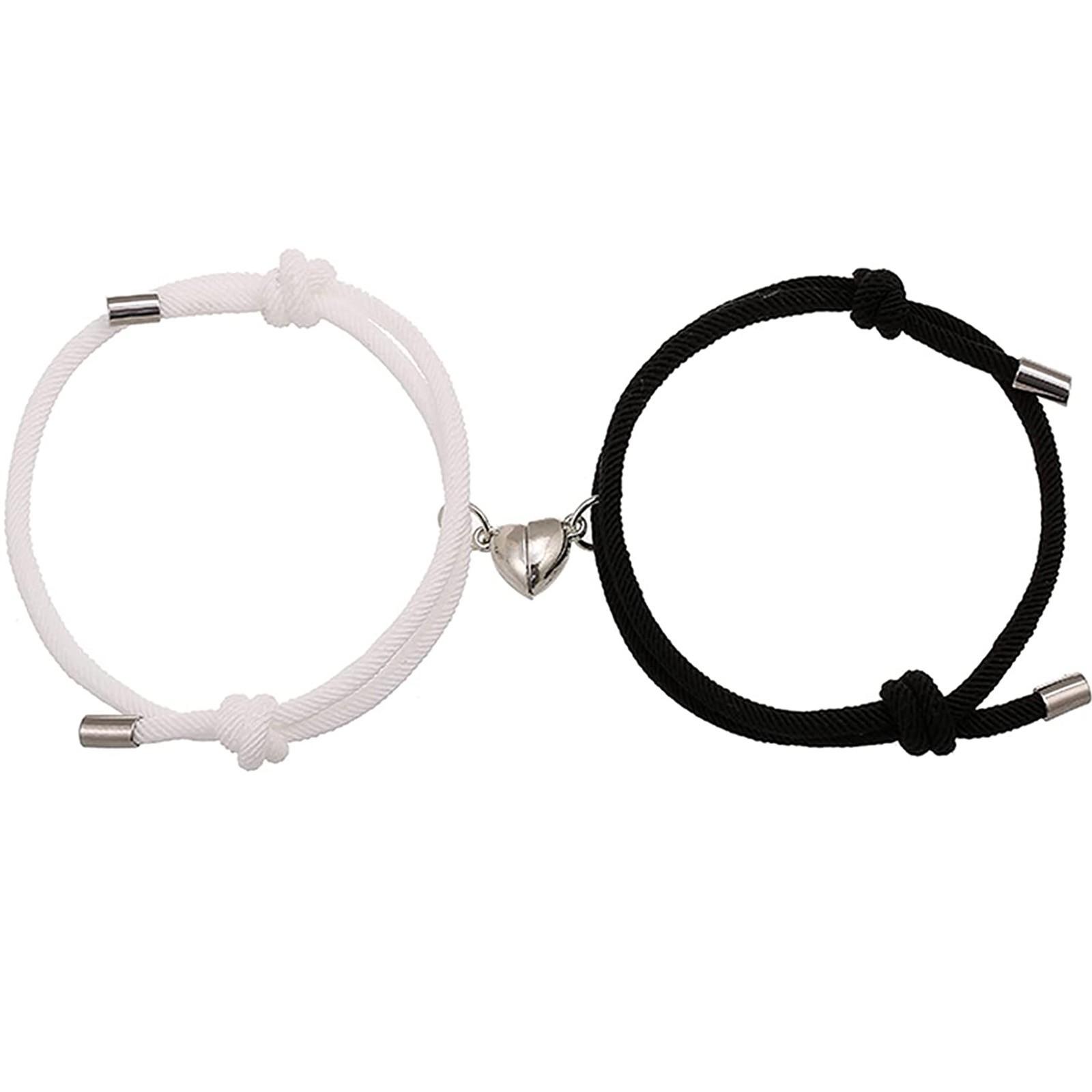 

Love Magnetic Couple Bracelet One Size