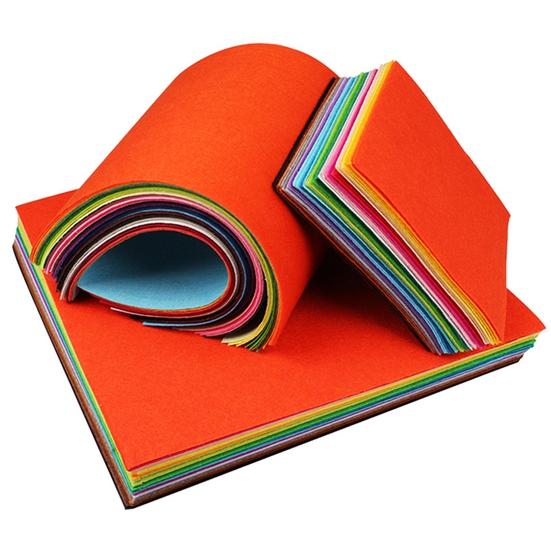 1 sada ultra-měkká prodyšná tkanina DIY tkanina netkaná kreativní střižná tkanina pro ruční práce