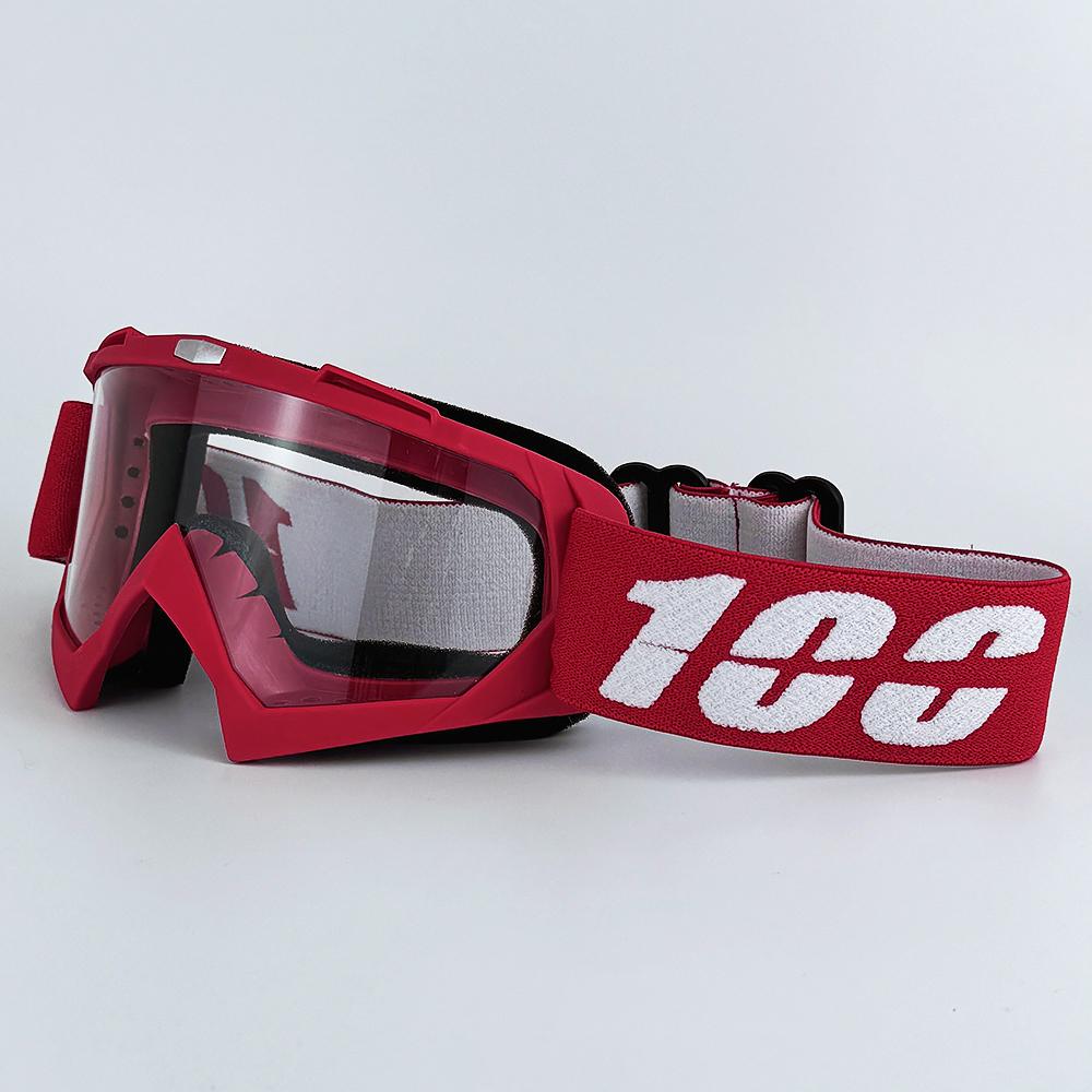 100 Ochelari de Motocicletă Antipraf Ochelari de Cursă Rezistenți la Vânt pentru Bărbați și Femei Motocross Ciclism Schi în Aer Liber Off-Road Ochelari de Bicicletă