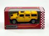 KiNSMART Hummer H2 SUV Amarelo Caixa de Janela 140 200-527