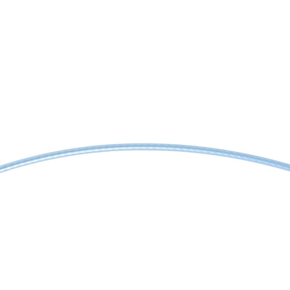 phiten RAKUWA Wire Necklace EXTREME Sky Blue 50cm [Relieves stiff shoulders and neck] [Made with Phiten's advanced Metax technology]