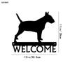 Metal Bulldog Nameplate Personalized Custom Sign