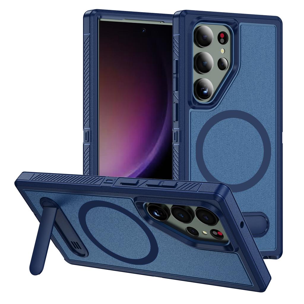 Suitable for Samsung S25 Ultra Guardian Stand Mobile Case S24 Ultra Magnetic S23 Ultra Protection Case