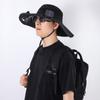 Breathable Outdoor Wide Brim Sun Hat UPF 50+ Wide Brim Solar Fan Hat  for Men Women