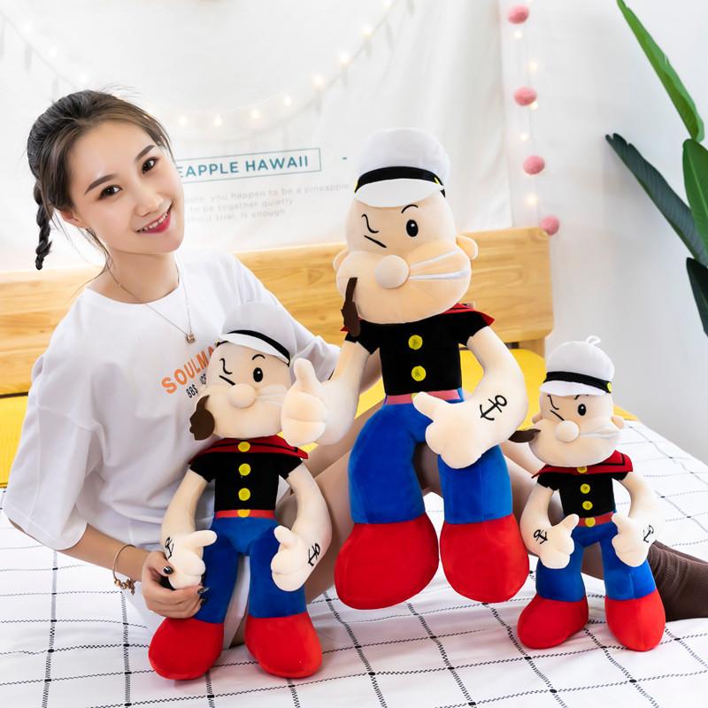 Popeye Sailor The Plush Toy Cute Cartoon Funny Boy Children Holiday Doll Gift
