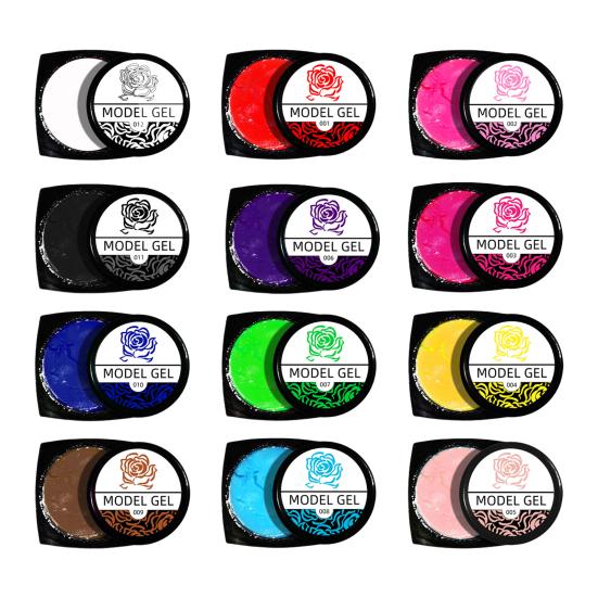 Yousheng 5g 4D Model Glue Carved Soft Firm And Durable Three-dimensional Shaping Non-stimulating Easy To Heal DIY No Odor Good Moisturizing Nail