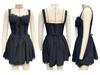 Frühling/Sommer 2025 Europäisches & Amerikanisches Damen-Mini-Kleid mit Spitze und Taillenbetonung