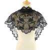 Embroidered Lace Triangle Scarf Prayer Veil Church Hijab Towel Women Veil Solid Floral Triangle Scarf Headband Hijabs