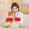 Electric Tiger Boxer Puppet Plush Toy Raccoon Gloves Children's Soothing Ragdoll Birthday Gift