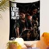 The Last of Us Part II Tapestry Wall Hanging, Video Game Poster Vintage, Wall Decor for Bedroom Living Room Dorm