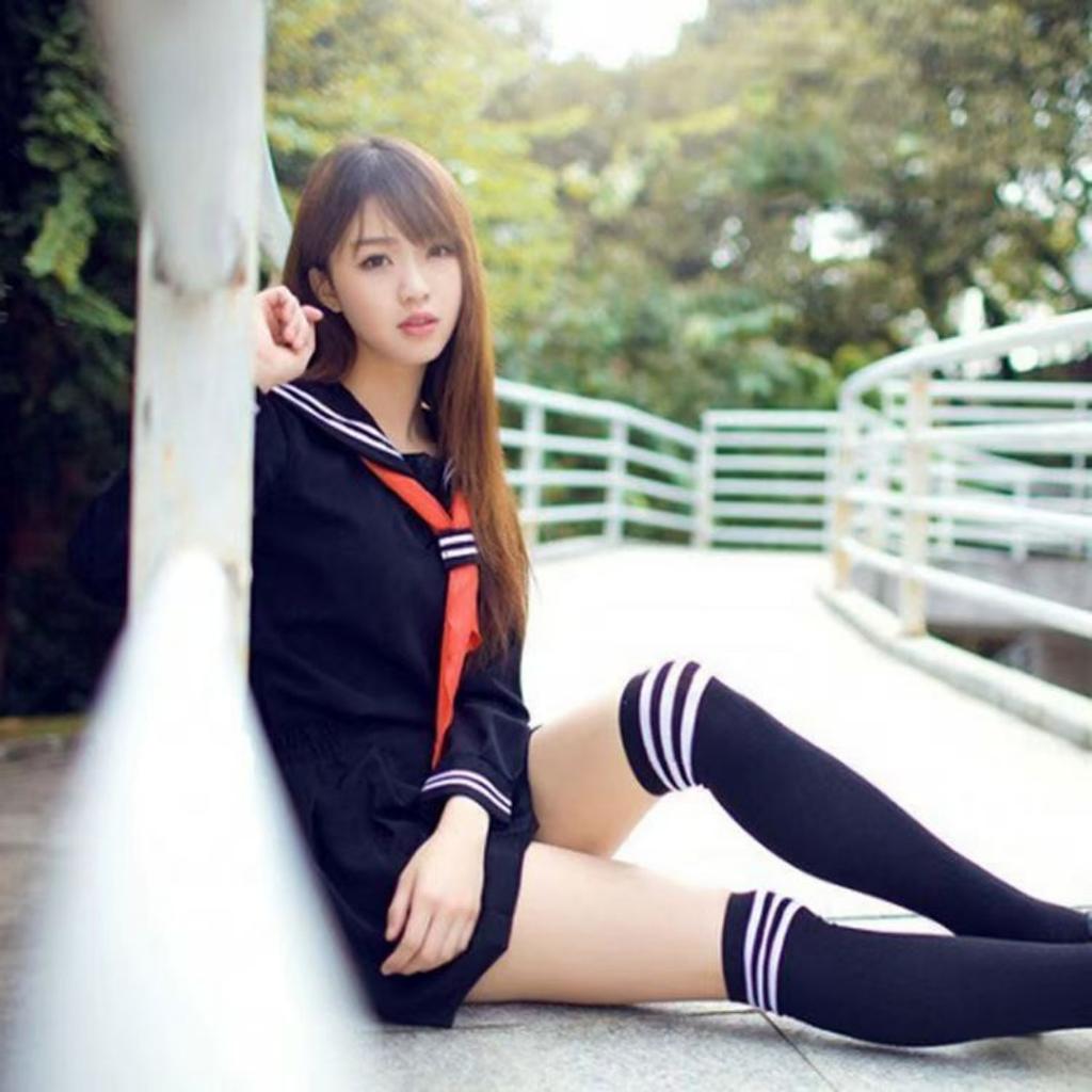 My Hero Academia Cosplay Halloween Costume Anime Boku No Hero Academia Himiko Toga JK Uniform Sweater Coat Wig Costumes