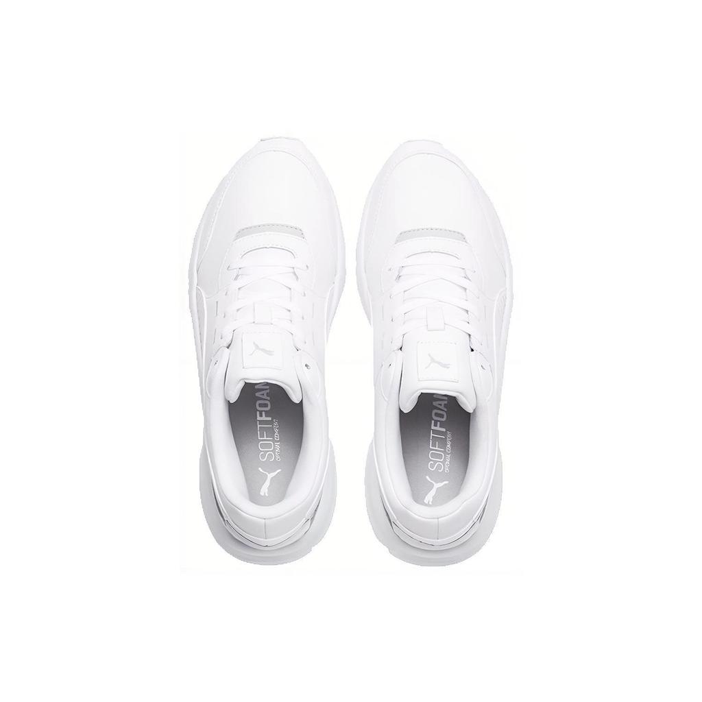 Puma Future Runner Sports Retro Shock Absorbing Slip Resistant Lightweight Low Top Casual Running Shoes Men Sneaker White 369635-02