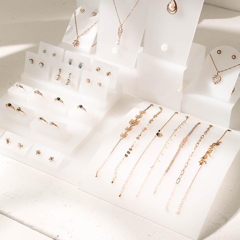 Jewelry Display Stand for Rings, Necklaces, Earrings, and Bracelets - Perfect for Live Streaming and Shooting Props