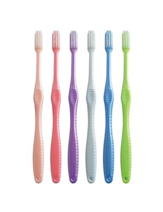 [Great Value 2-Pack] Toothbrush Designed by Toothbrush Craftsman Shigeji Tanabe: LT-59 Easy-to-use Toothbrush for People In Their 40s and Up, Tapered