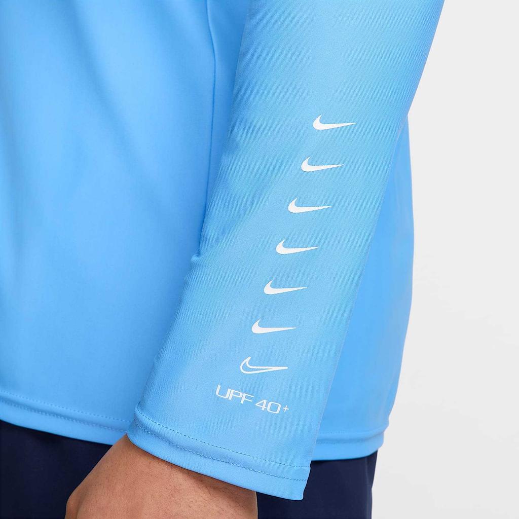 Nike Swim 3-D Soft Comfortable Versatile Fashion Solid Color Jacket Men Jacket Blue FZ6161-412