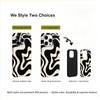 Fluid Monochrome Black Cream Abstract Swirl Graphic Film Aesthetic Protective Shockproof Bumper Phone Case Cover For iPhone 14 15 16 Pro Max Plus