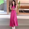 Dopamine 2026 Rose Pink Sleeveless Slim-Fit Elegance Women's Summer Dress