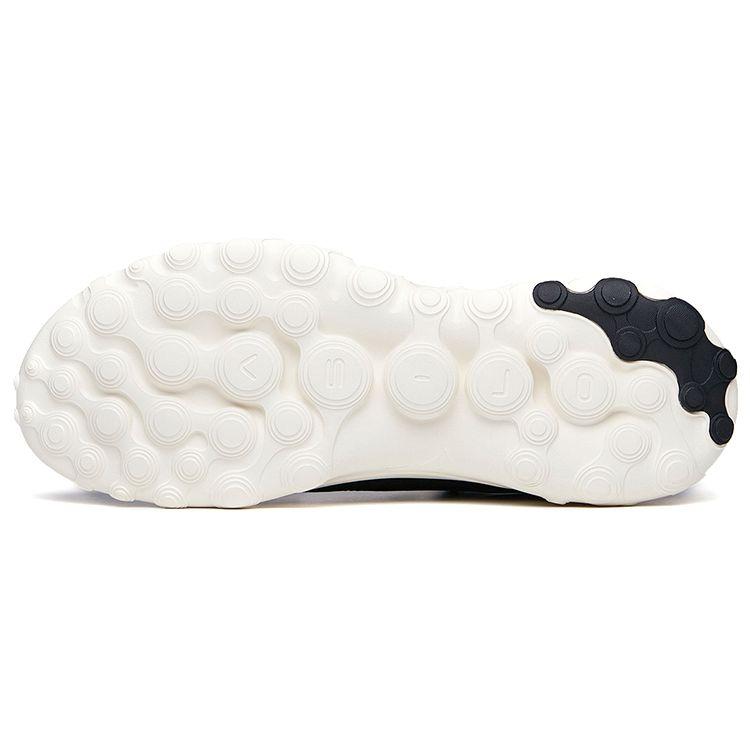 Anta Mesh Soft Column Technology Breathable Low Top Running Shoes Men Sneakers Black White 112115582-8