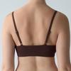Comfort Pure Cotton Deep V Wireless Triangle Bralette