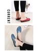 Spring/Summer Women's Genuine Leather Casual Low-Top Flat Slippers, Sizes 35-46, Plus Size Available