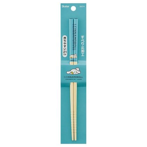 Skater ANT4-A Bamboo Safety Chopsticks, 21cm, Aishin Amoroll Design