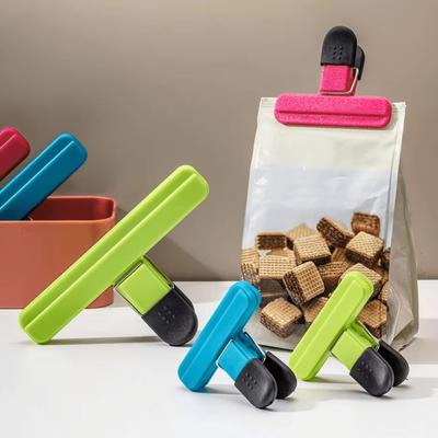 Plastic Food Sealing Clips Snack Packaging Strong Seal T-Shaped Bag Clips Food Storage Durable Moisture-Proof Clips