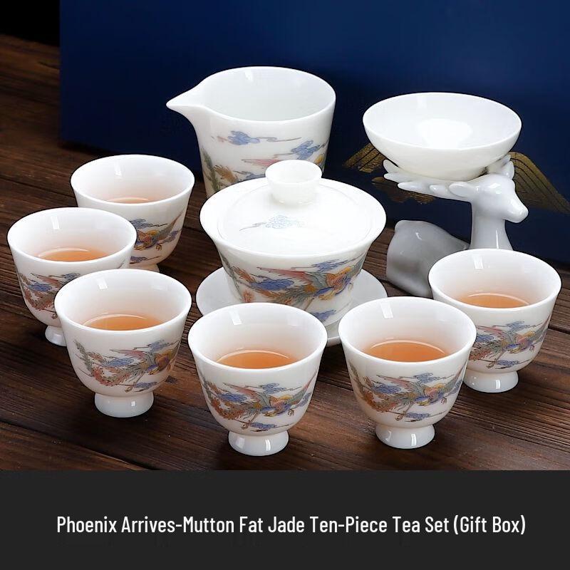 

Japanese Style White Porcelain Kung Fu Tea Set