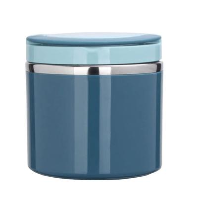 NUOLUX Soup Insulated Lunch Large Capacity Stylish and Stainless Suitable for Adults and Storage Perfect for Sports and Outdoor Blue Cup, Jar,