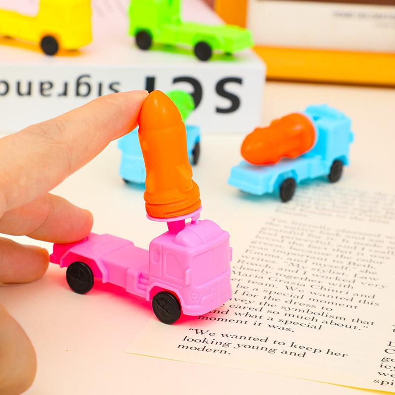 Toy Mini Model Missile Truck Kids Cartoon Playset For Outdoor Activities Gift