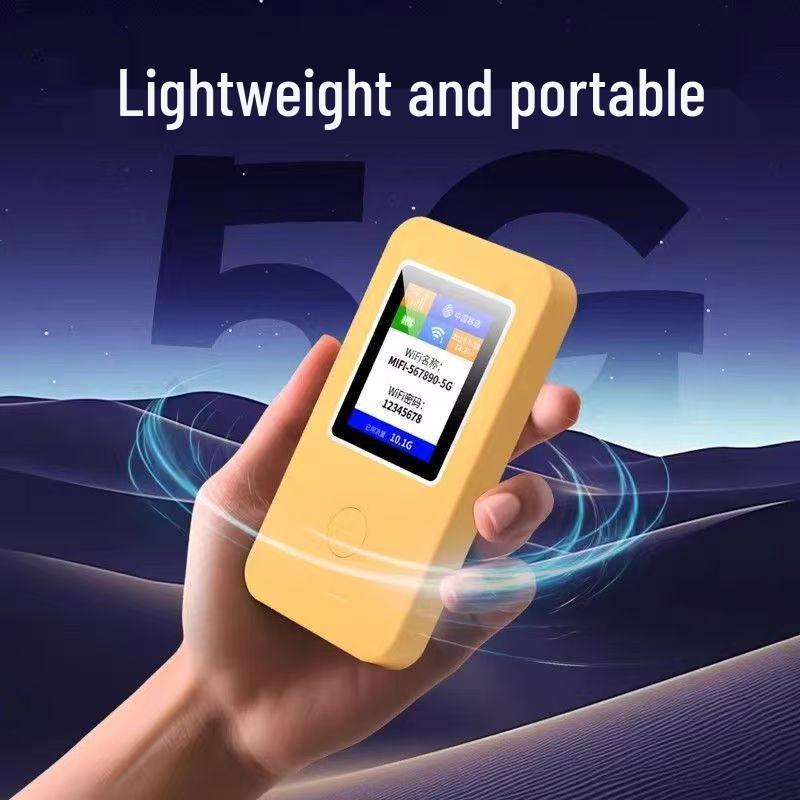 20265g Portable WiFi 6 Router - No SIM Needed, Mobile Hotspot for Outdoor Use