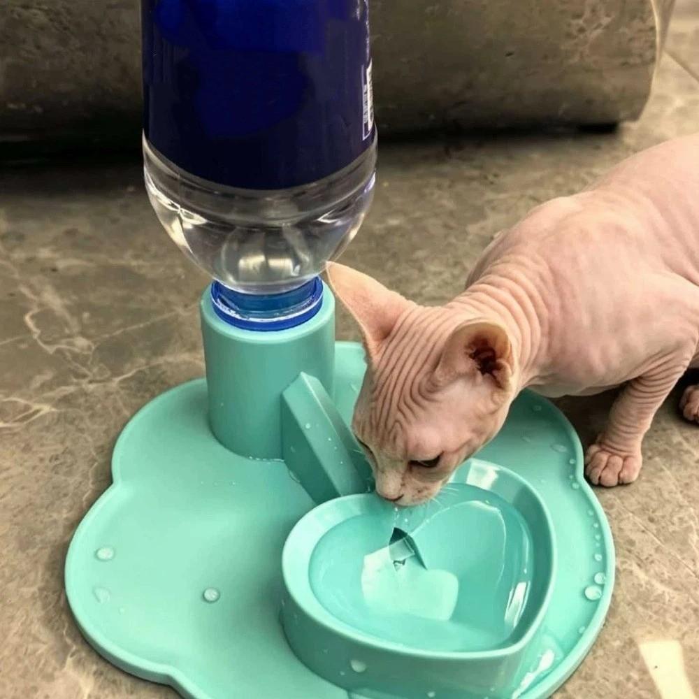 Rutschfeste Automatische Haustierwasserleckdichte Haustier-Trinkstation Für Katzen Kätzchen Hunde
