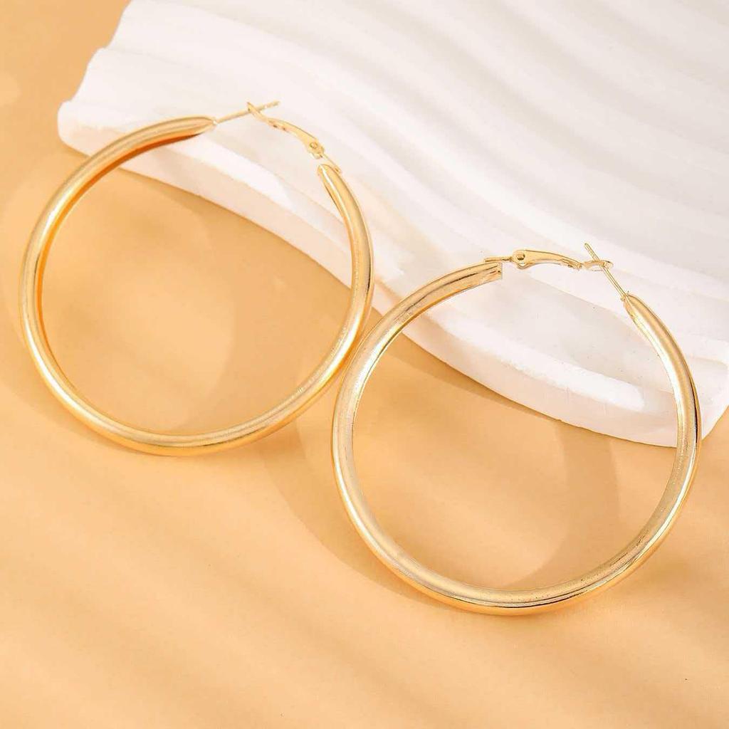 Stilvolles Minimalistisches Choker- & Ohrring-Set für Frauen - Europäisches & Amerikanisches Design