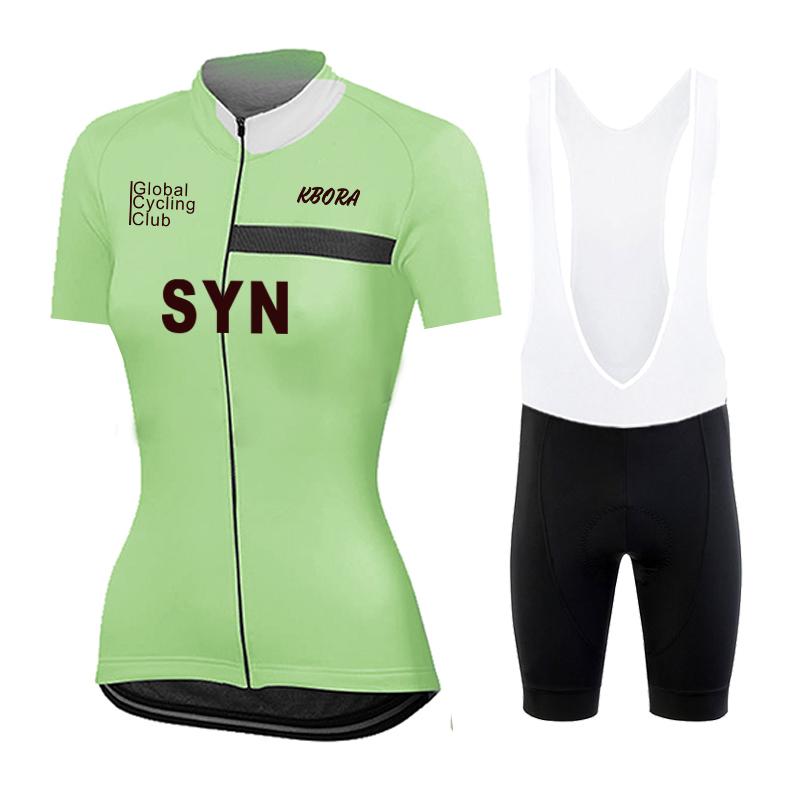 2026 Women Summer Cycling Jersey Set Short Sleeve Pink Bicycle Clothing Road Team Bike Uniform Sportswear Ropa Ciclismo Maillot